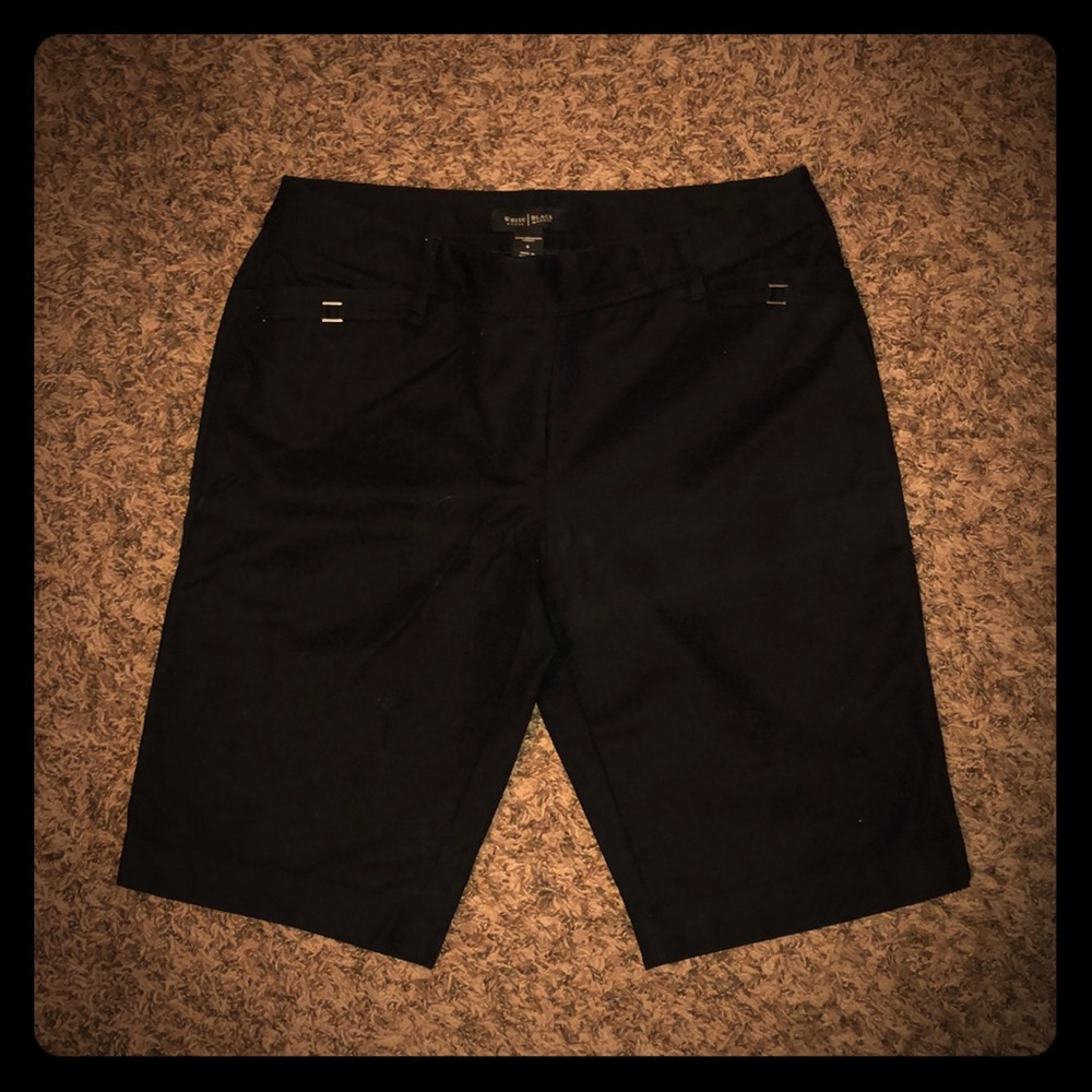 Dressy White House Black Market Bermuda Shorts
